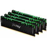 Модуль памяти для компьютера DDR4 128GB (4x32GB) 3600 MHz Renegade RGB Kingston Fury (ex.HyperX) (KF436C18RBAK4/128)