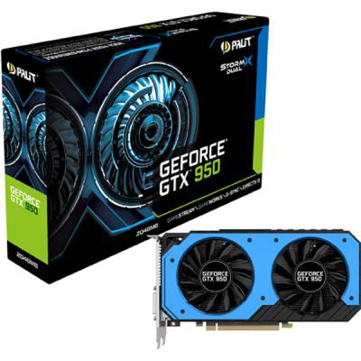 Видеокарта PALIT GeForce GTX950 2048Mb StormX Dual (NE5X950S1041-2063F)