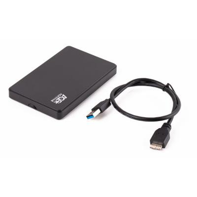 Кишеня зовнішня AgeStar 2.5', USB3.0, черный (3UB2P2)