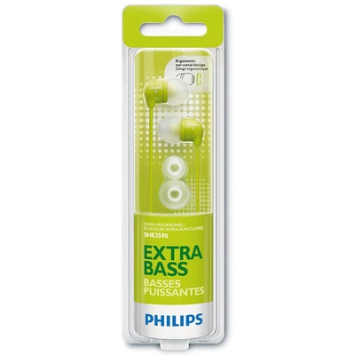 Наушники PHILIPS SHE3590 Green (SHE3590GN)