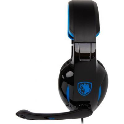 Наушники SADES SNUK Black/Blue (SA902-B-BL)